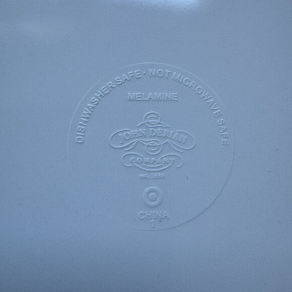 John Derian For Target Melamine Salad Plates Set Of 4 Floral Pattern 8.5" D - Picture 11 of 12